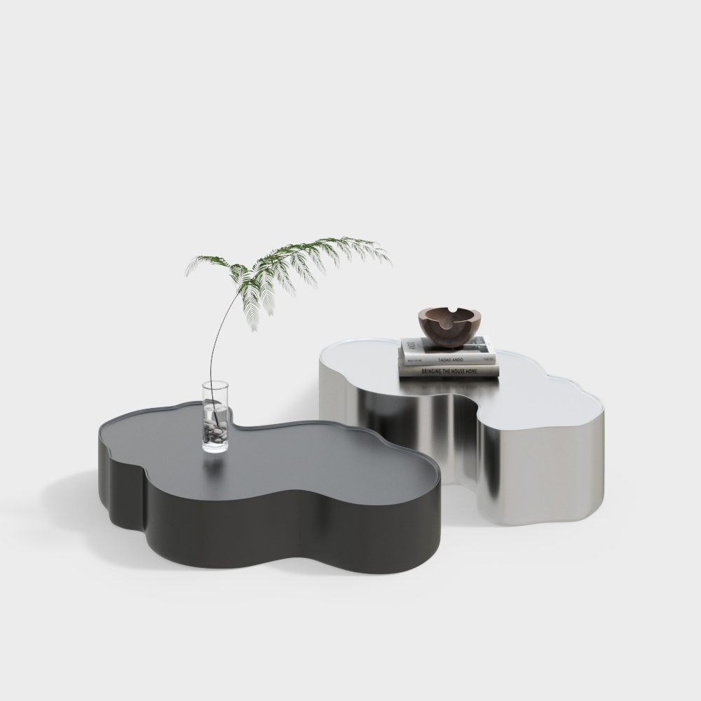 Mesa lateral/mesa de centro moderna para sala de estar