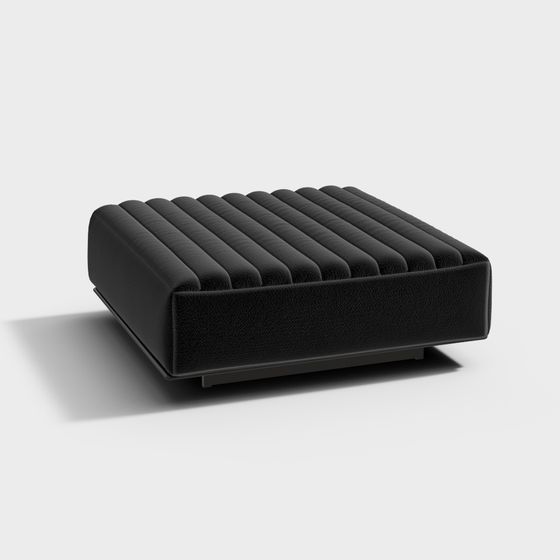 Modern Urban Ottoman 3D model