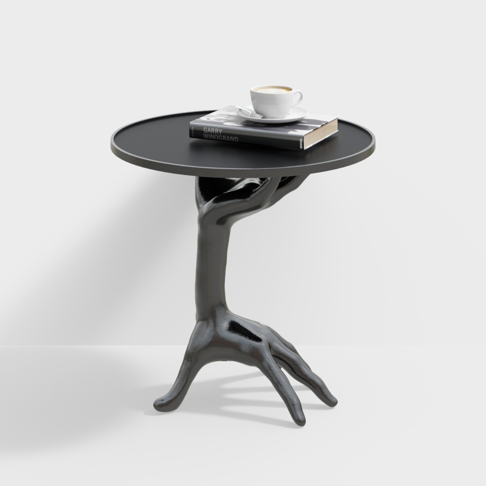 Hand-Held Round Table 3D model