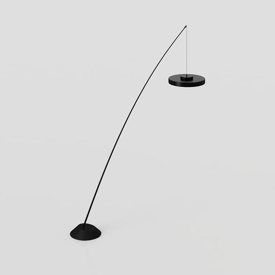 Minimalist Floor Lamp 3D model