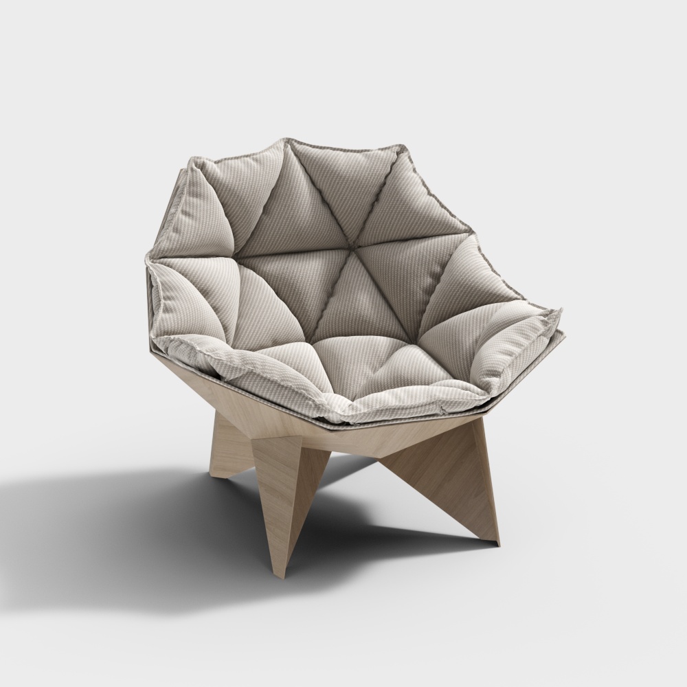 Modern bedroom lazy chair