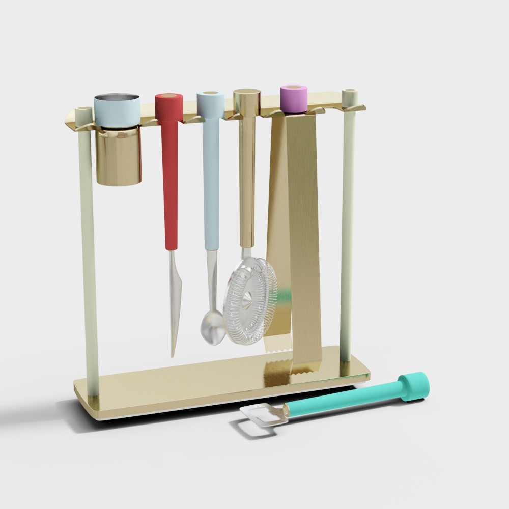 The Bartender's Magic Wand 3D Model