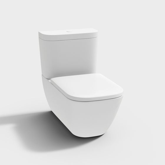Urban Toilet 3D model for Modern Design