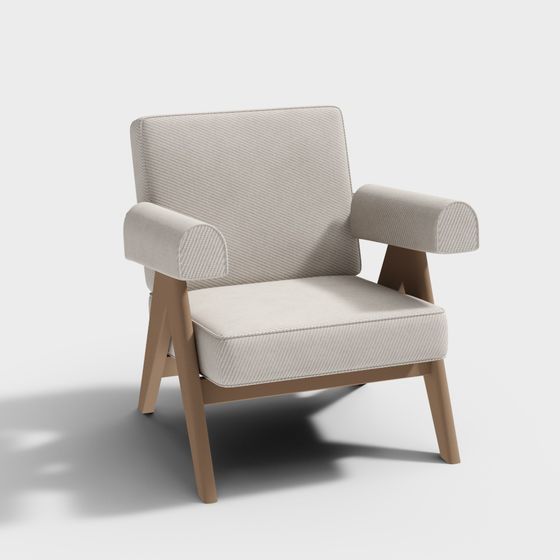 Cozy Lounge Chair 3D model