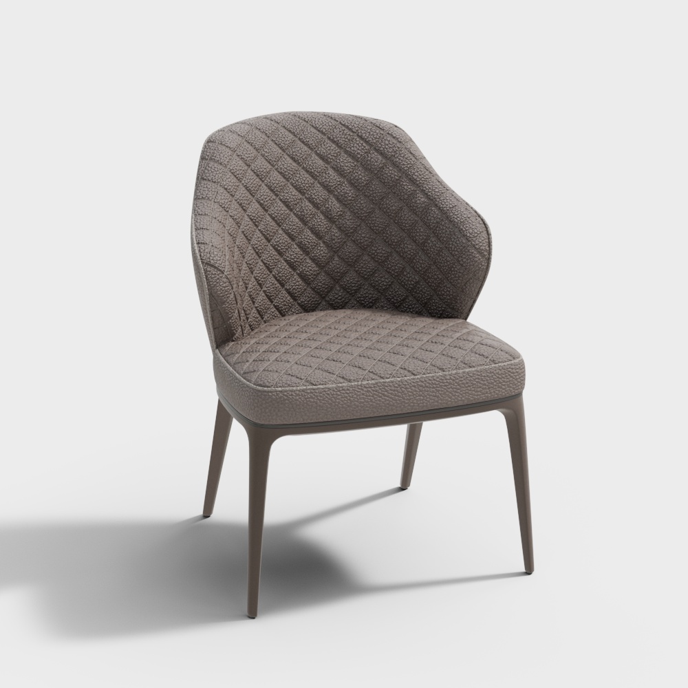 Chaise de salle à manger européenne simple