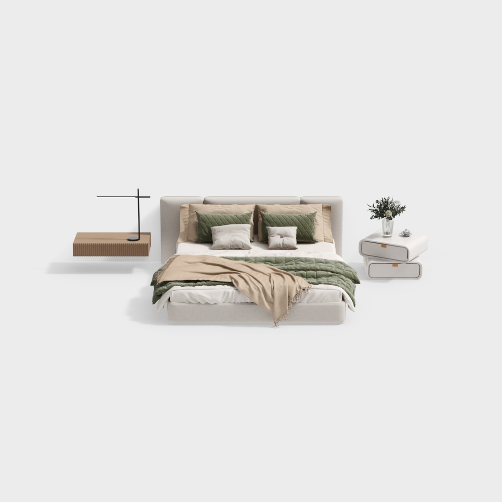 현대 침대 결합