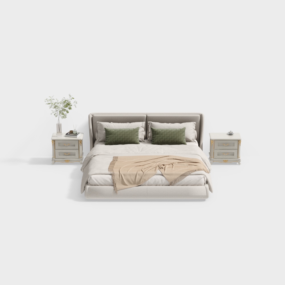Modern bed combination