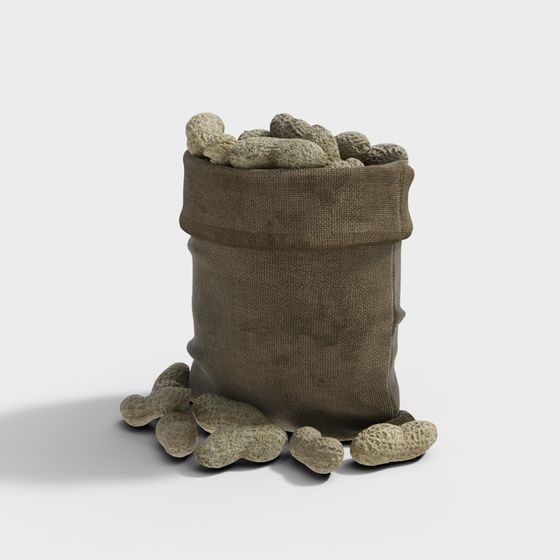 Country Peanut Bag 3D model