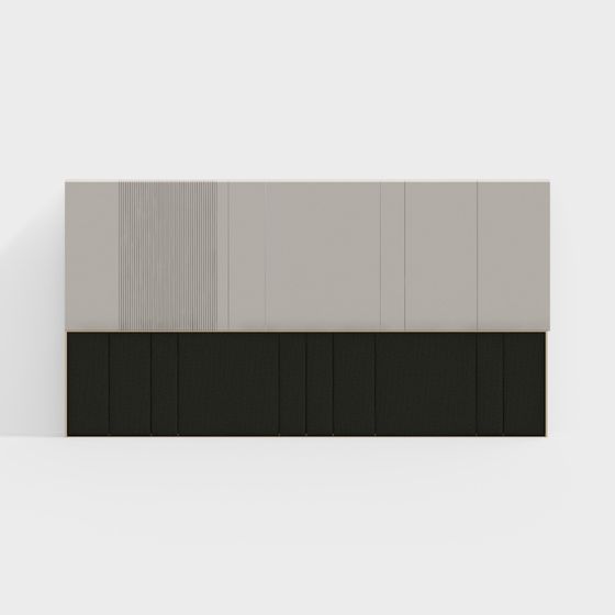 Urban Partition 3D model for Contemporary Spaces