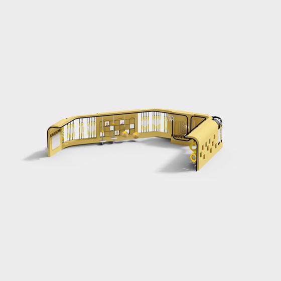 Vibrant Happy Corner 3D model