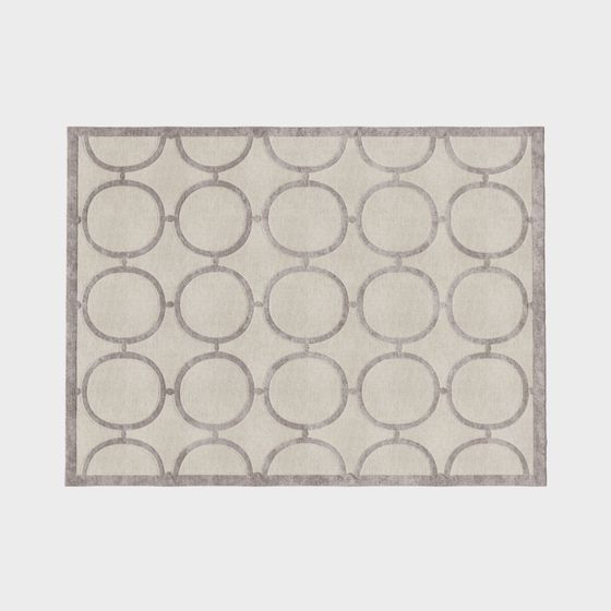 Circle Harmony 3D Carpet Model