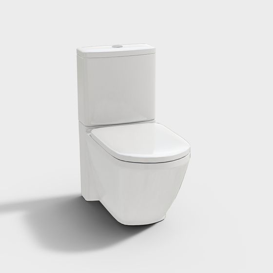 Urban Toilet 3D model