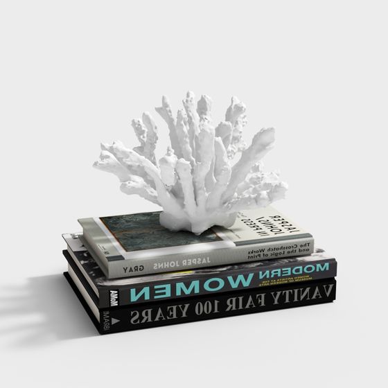 Realistic Coral Reef 3D model