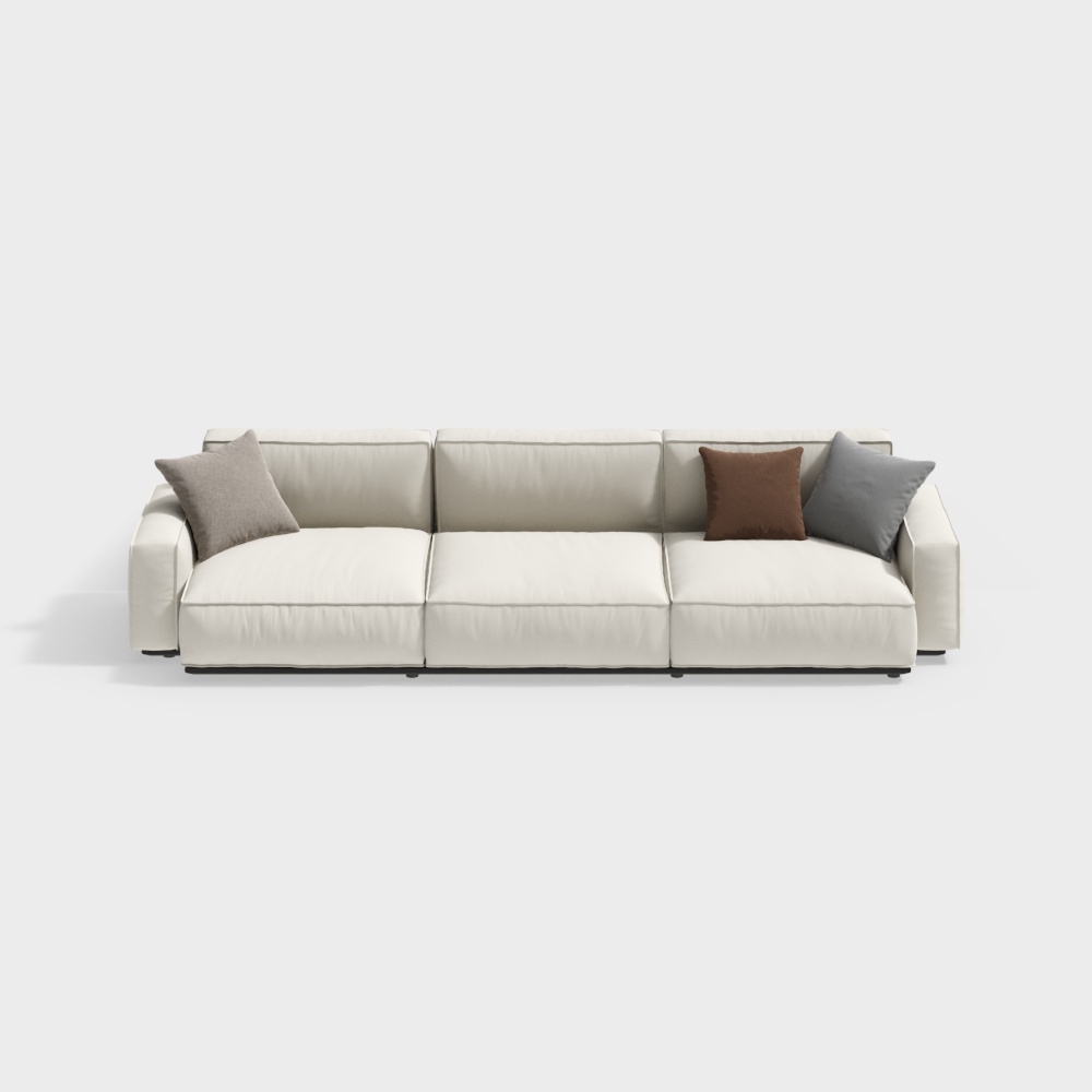 Sofa đa người tối giản