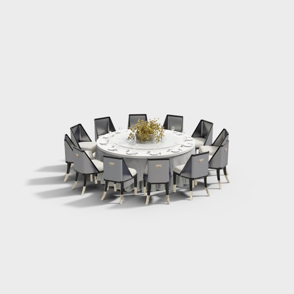 Dining room table and chair combination