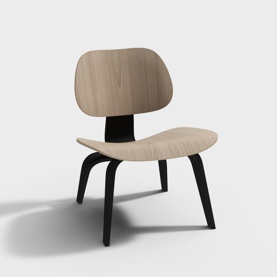 Futuristic Minimalist 3D Chair Model