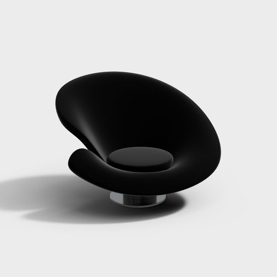 Futuristic Streamlined Chair 3D model