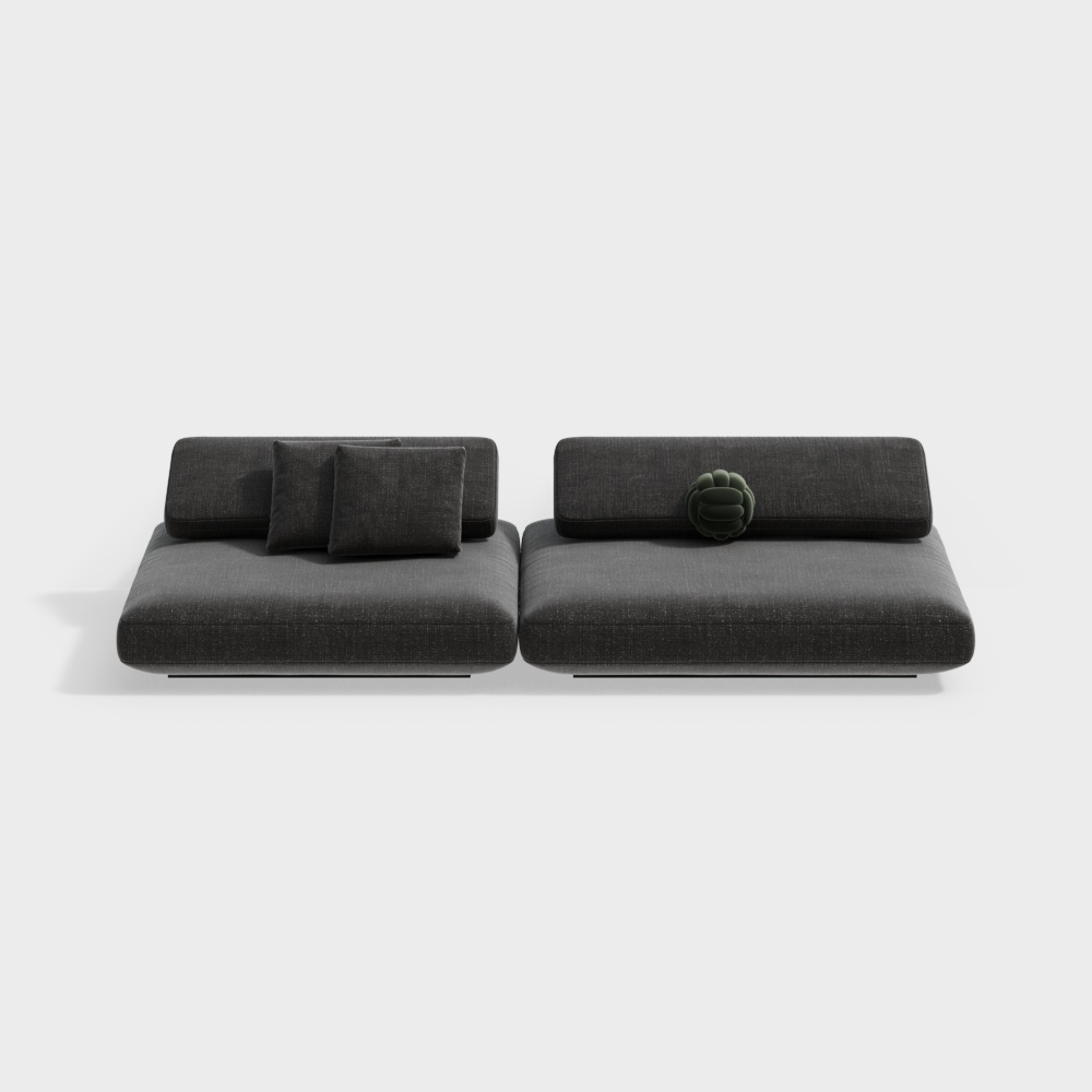 Double seat sofa