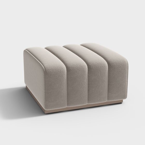 Cozy Cubes Ottoman 3D model