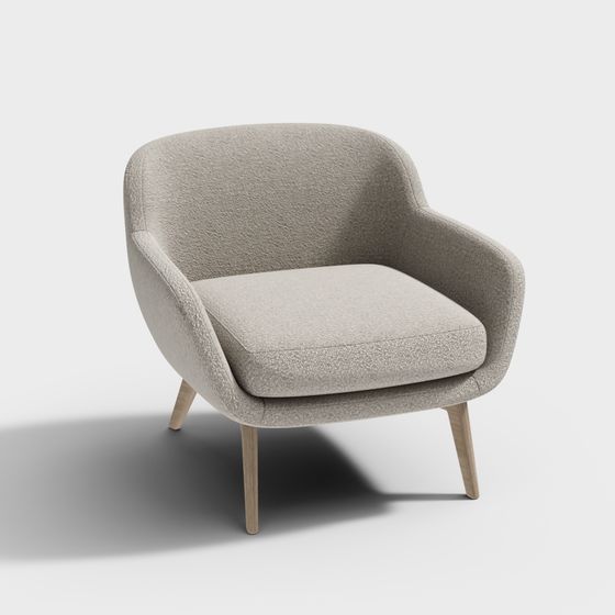 Fauteuil de style minimaliste moderne