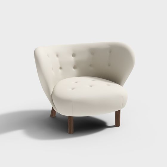 fauteuil à ailes moderne