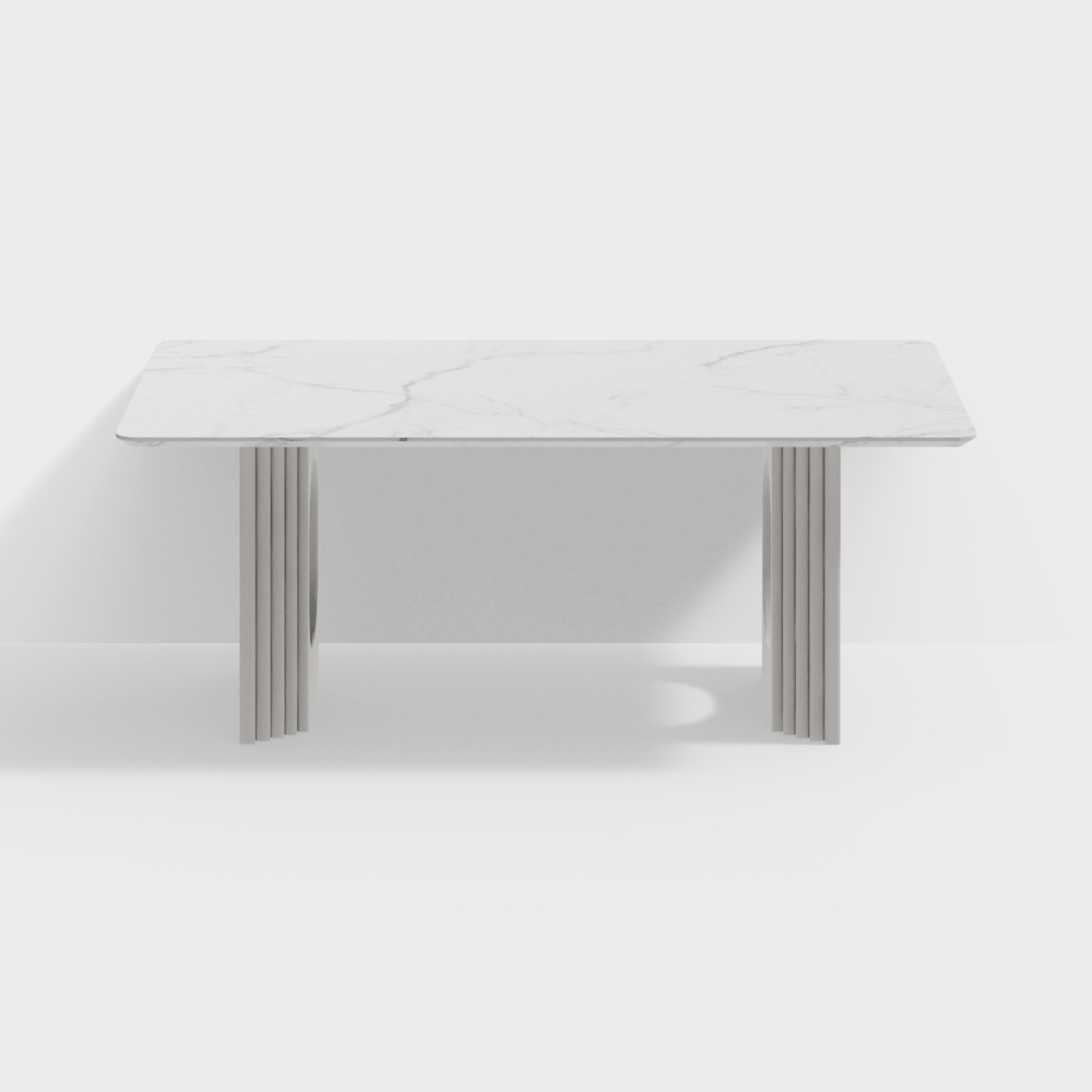 Modern living room dining table