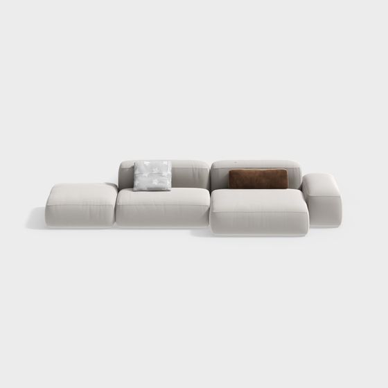 Urban Comfort 3D Model Sofa