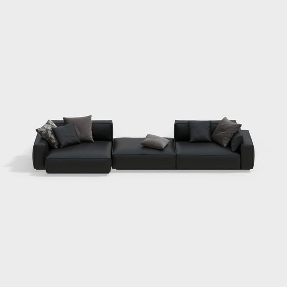 Urban Comfort Sofa 3D model