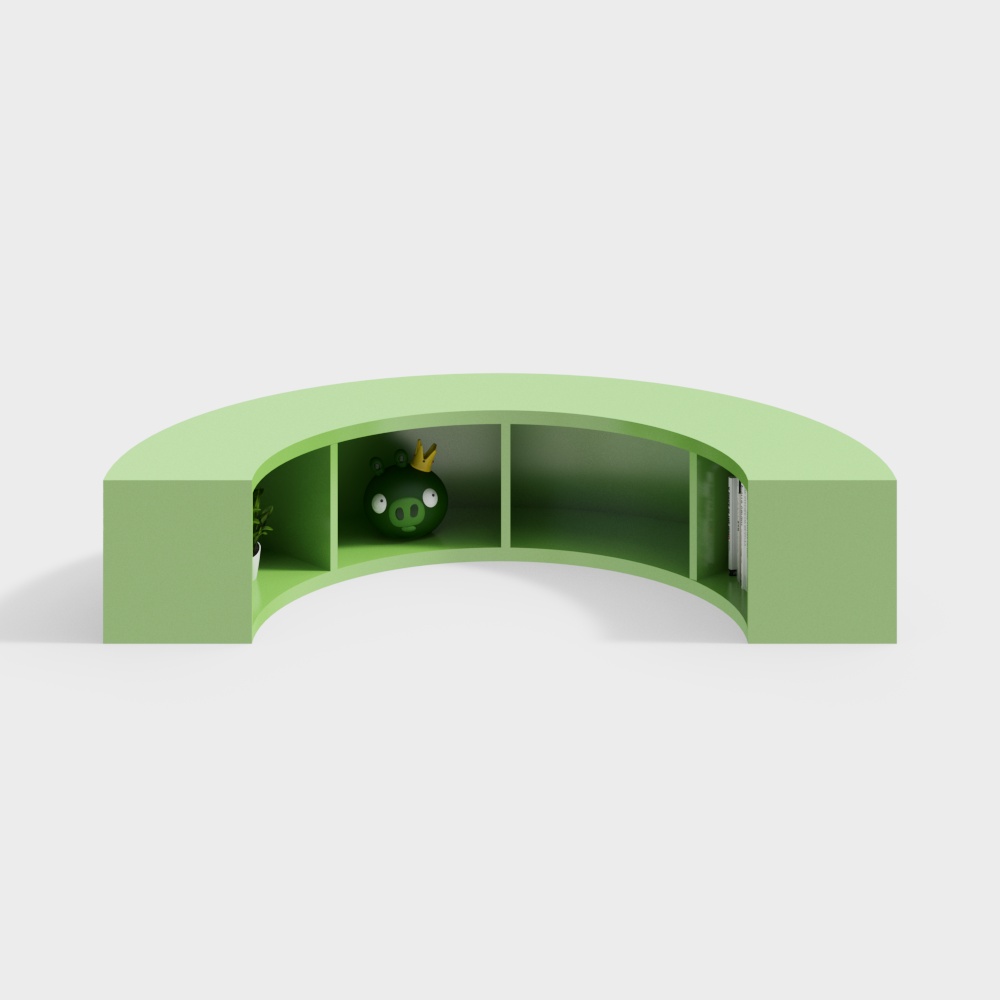 子供の読書室グリーンブックケースカードホルダー