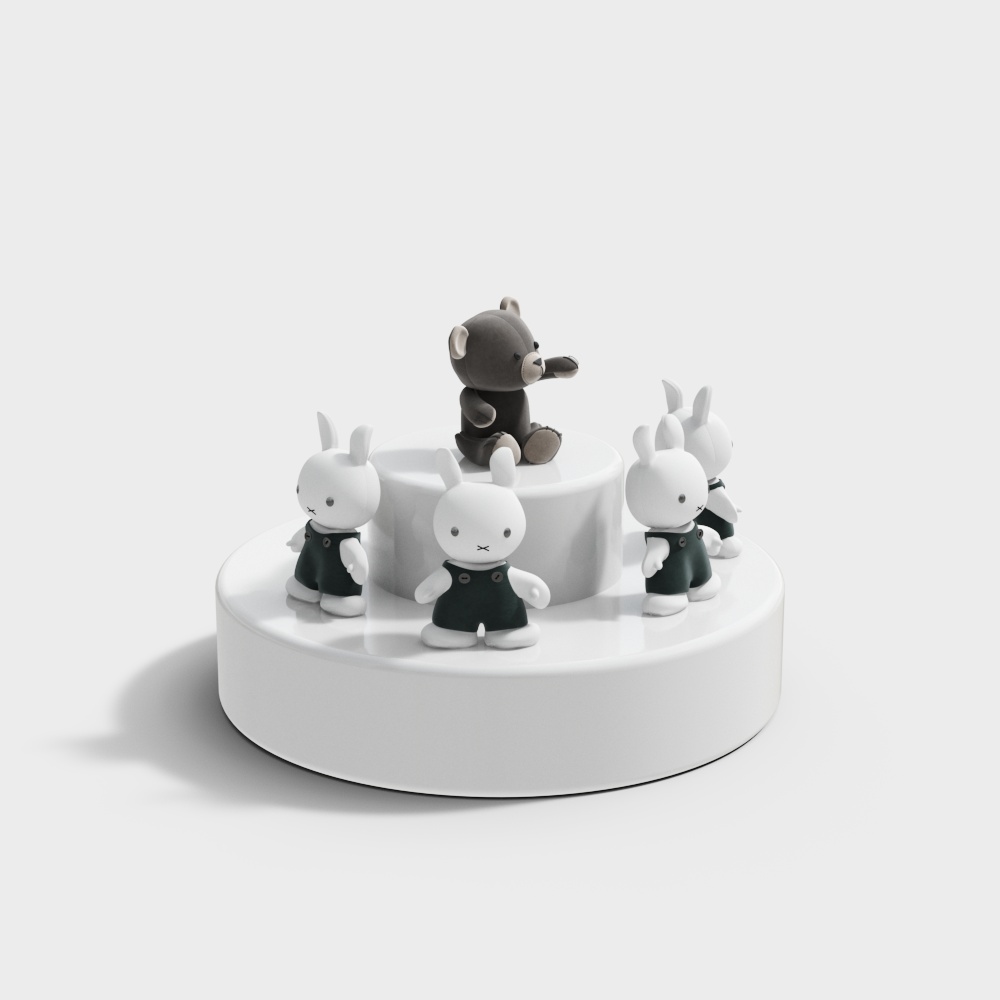 Rabbit Container in Toy Store