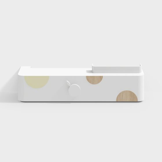 Minimalist Desk Organizer 3D model