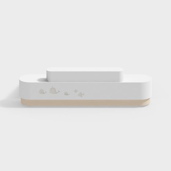 Ocean Wave Shelf 3D model