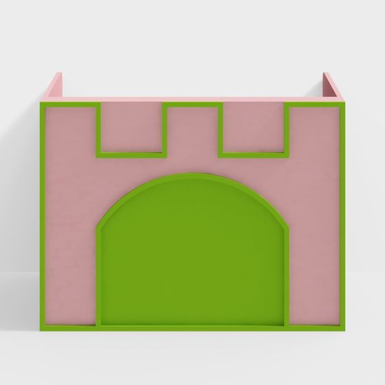 Colorful Castle 3D Model