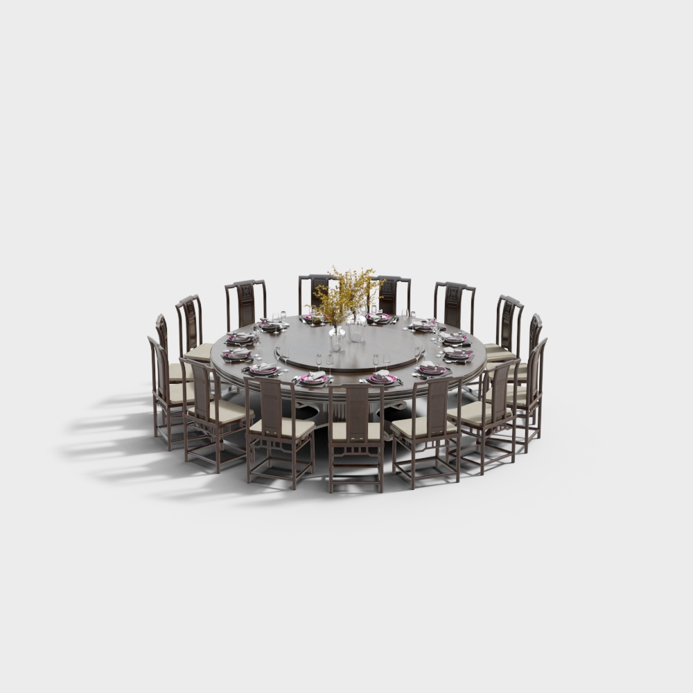 Dining room table and chair combination