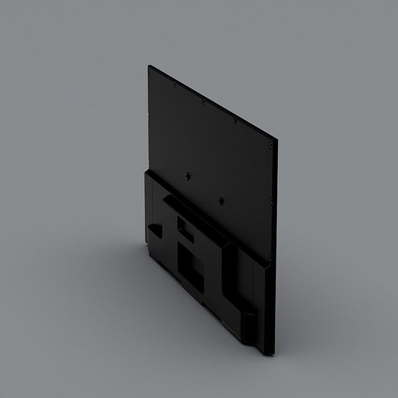 City Window Low Poly 3D model