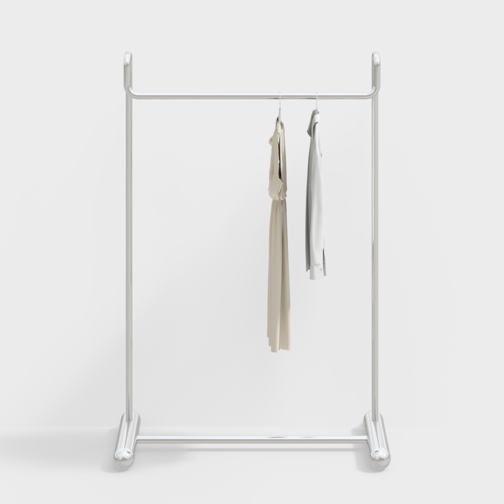 Clothing store display rack