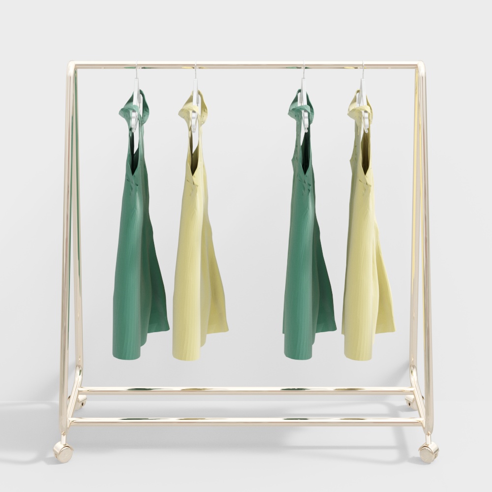 Clothing store display rack