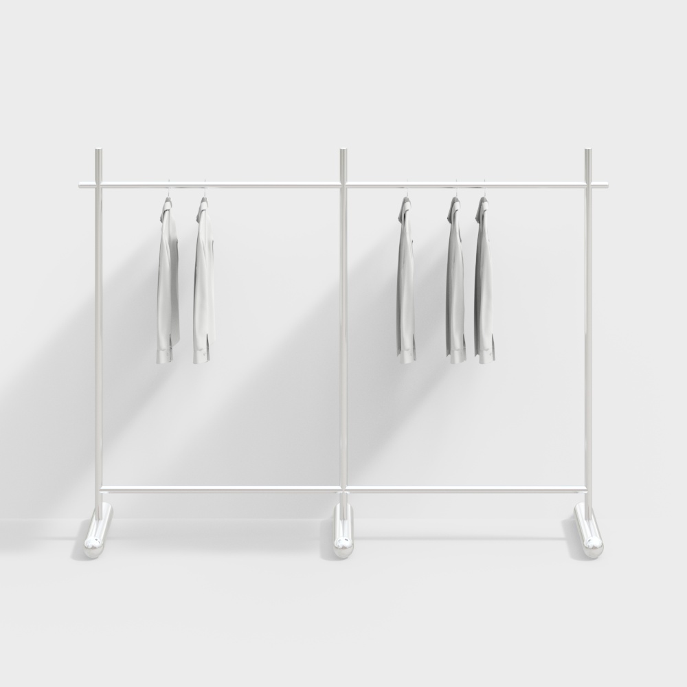 Clothing store display rack