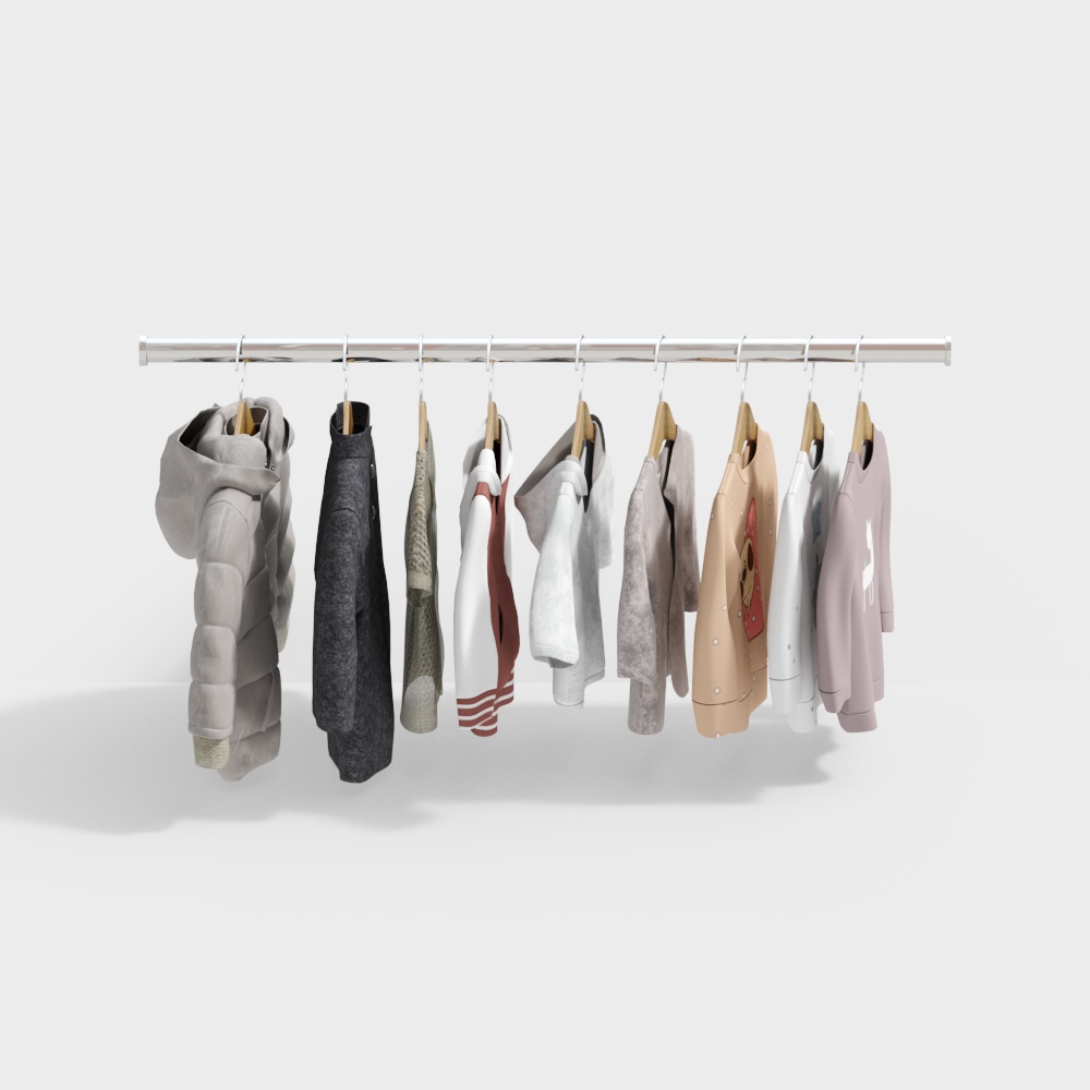 Clothing store display cabinet