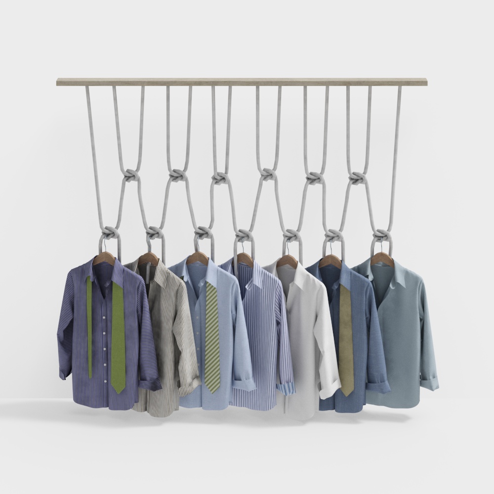 Clothing store display rack