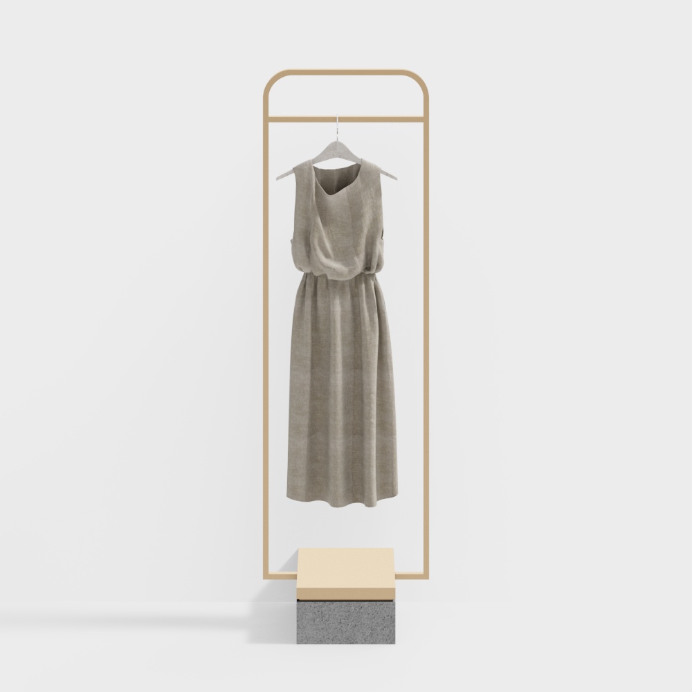 Clothing store display rack