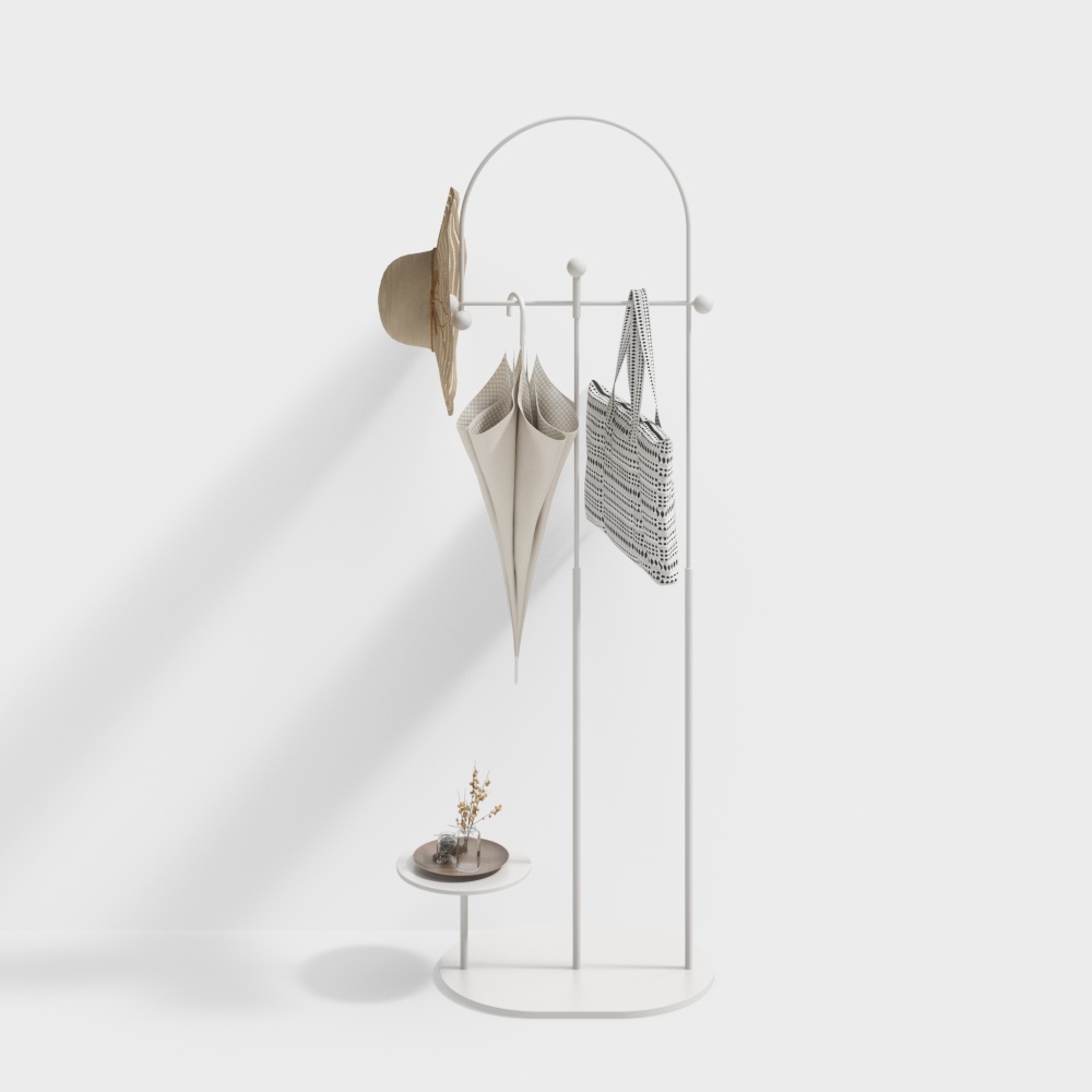 Clothing store display rack