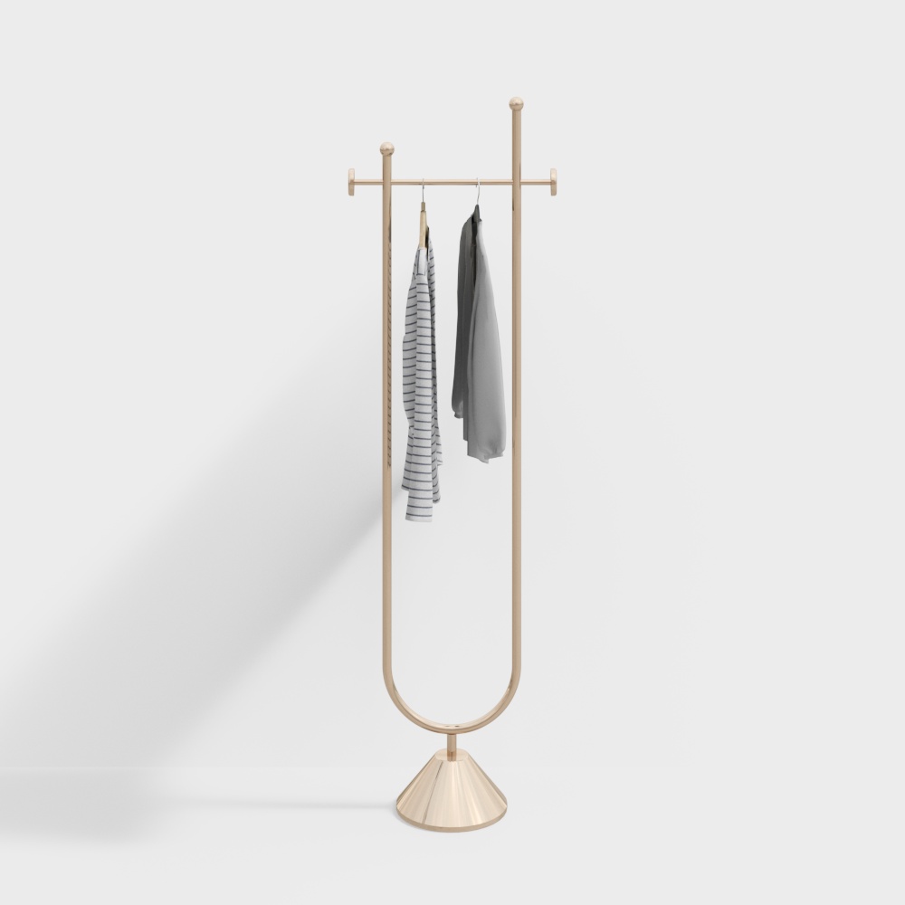 Clothing store display rack