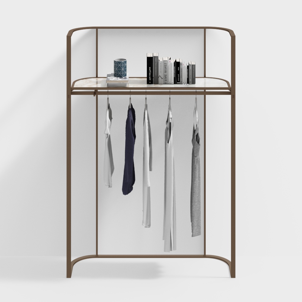 의류 매장 진열대