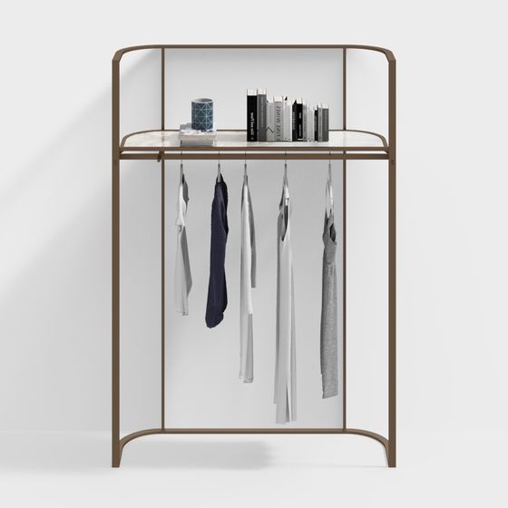 의류 매장 진열대