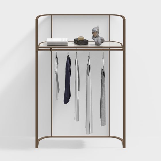 Modern Minimalist 3D Hanger Model