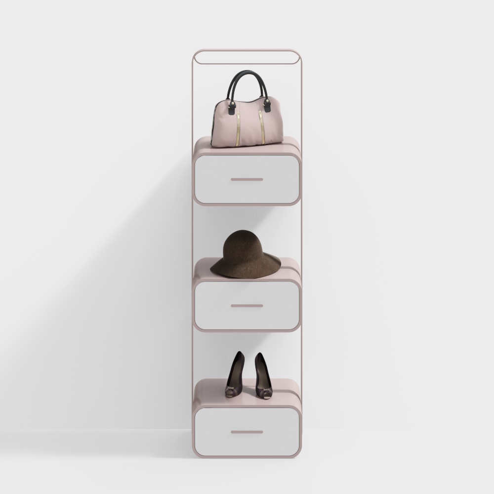 Clothing store display rack