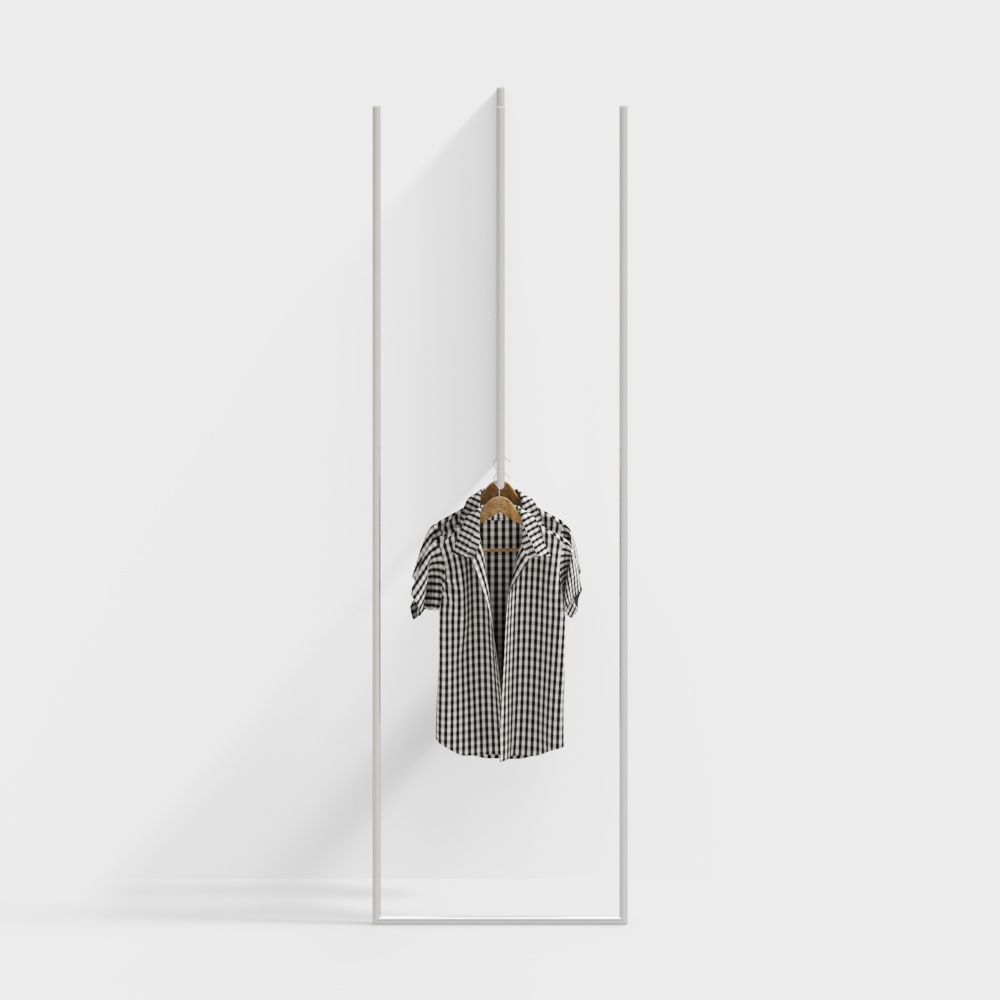 Clothing store display rack