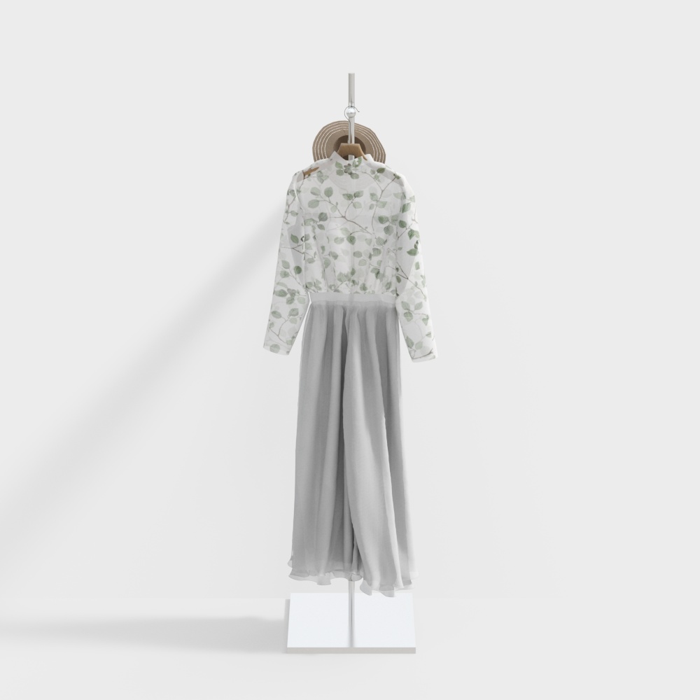 Clothing store display rack