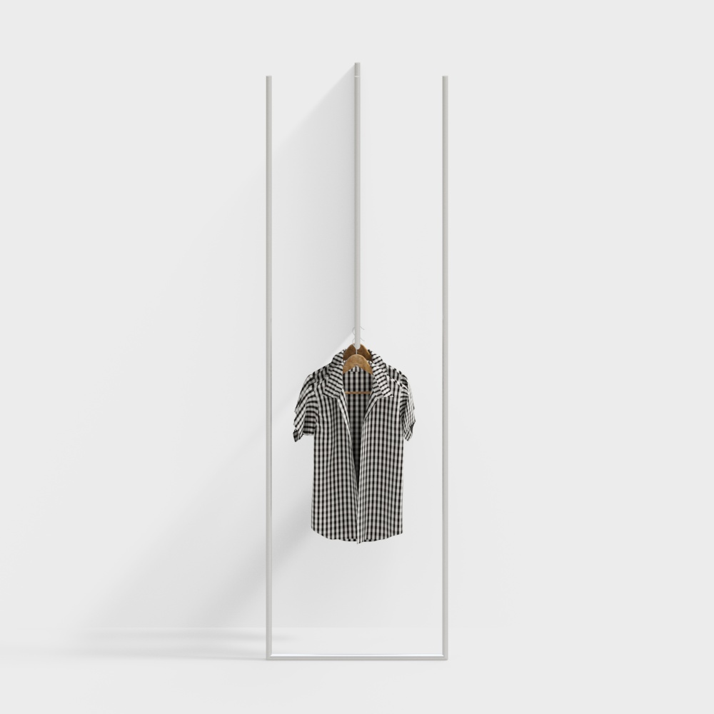 Clothing store display rack